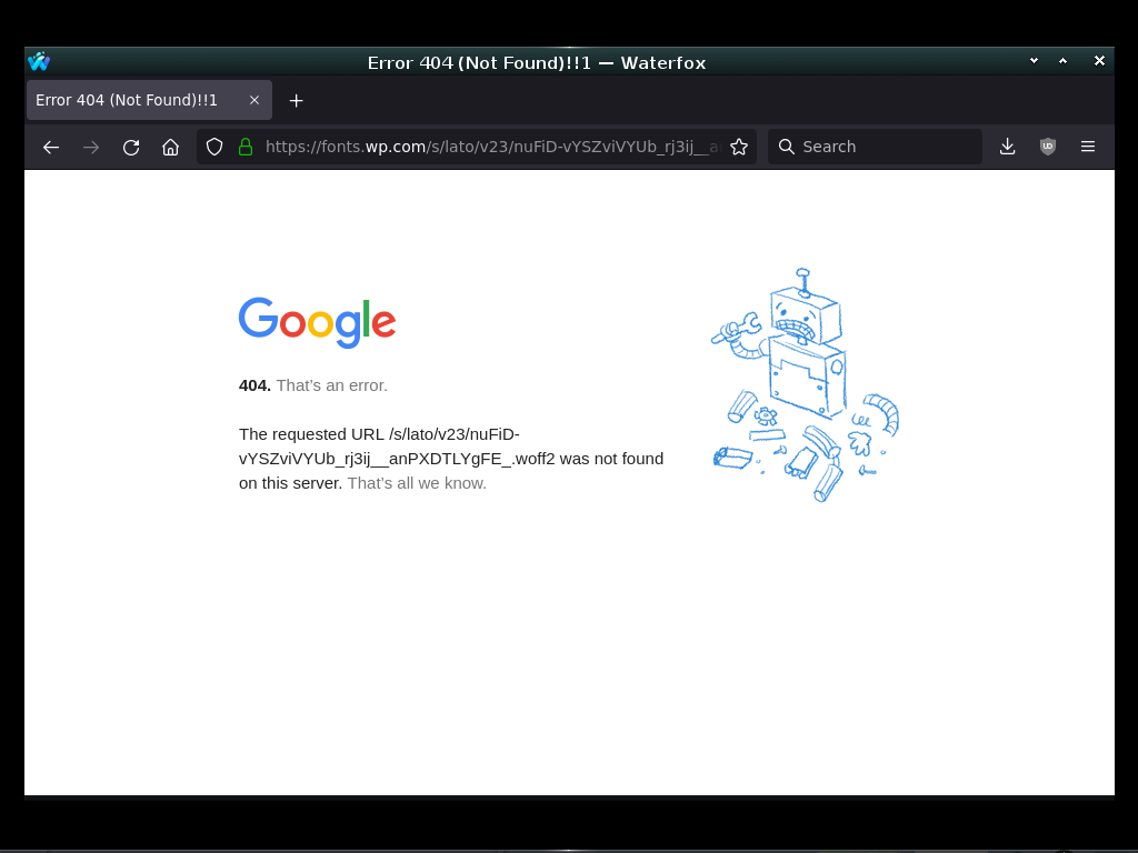 The wp.com domain is actually Google